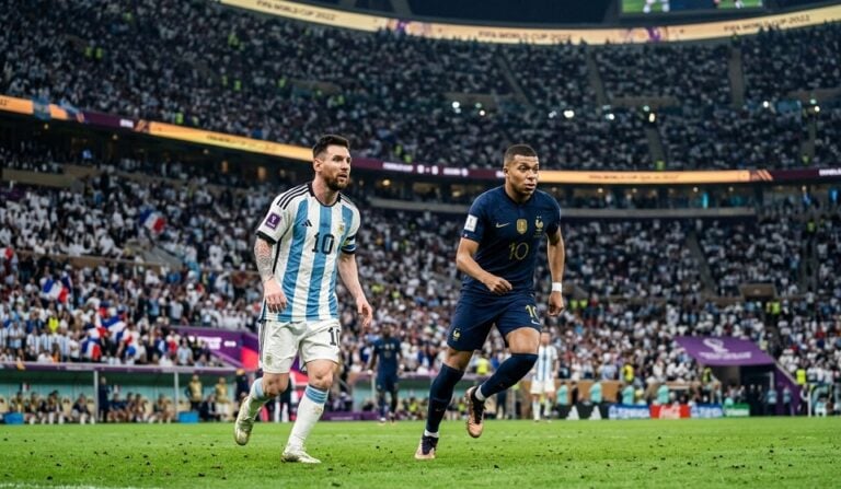 Messi dan Mbappe di Piala Dunia