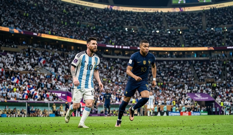Messi dan Mbappe di Piala Dunia