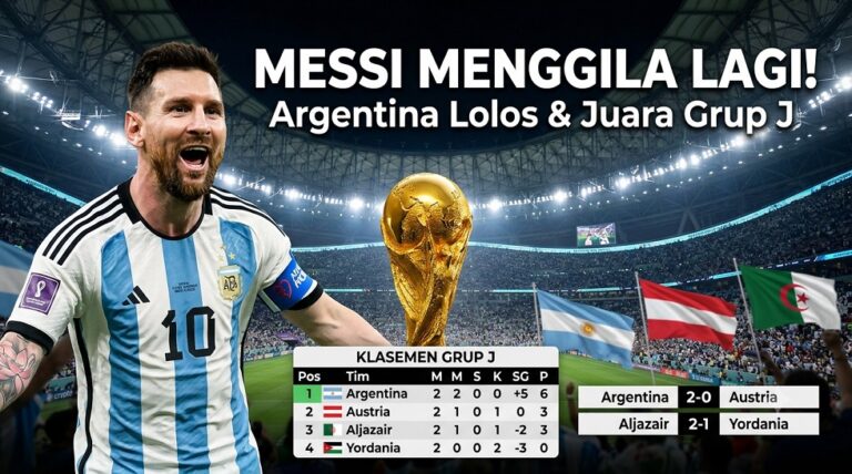 Klasemen Piala Dunia 2026.