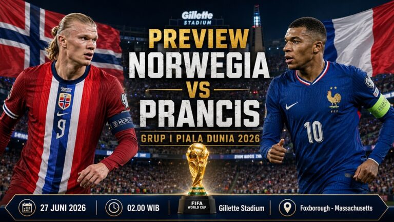 Preview Norwegia vs Prancis.