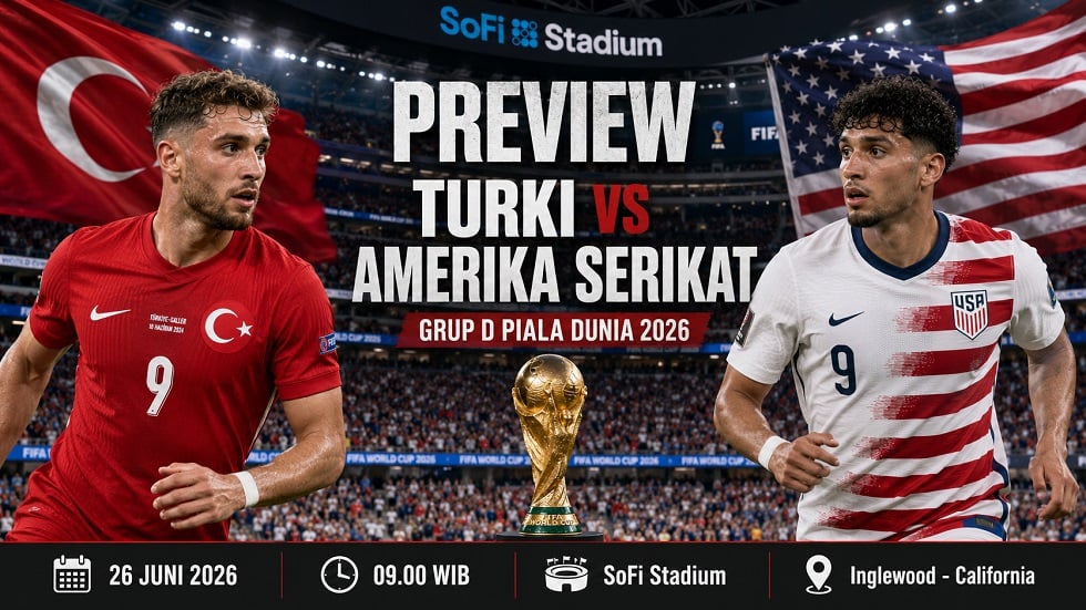 Preview Turki vs Amerika Serikat