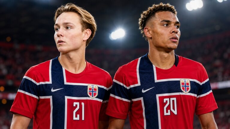 Duet Andreas Schjelderup dan Antonio Nusa, Senjata Norwegia untuk Bungkam Inggris