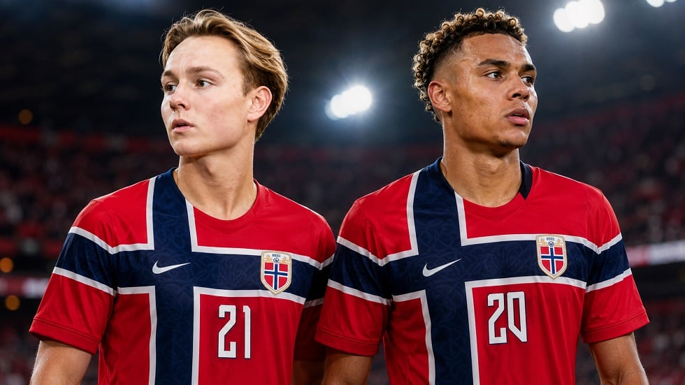 Duet Andreas Schjelderup dan Antonio Nusa, Senjata Norwegia untuk Bungkam Inggris