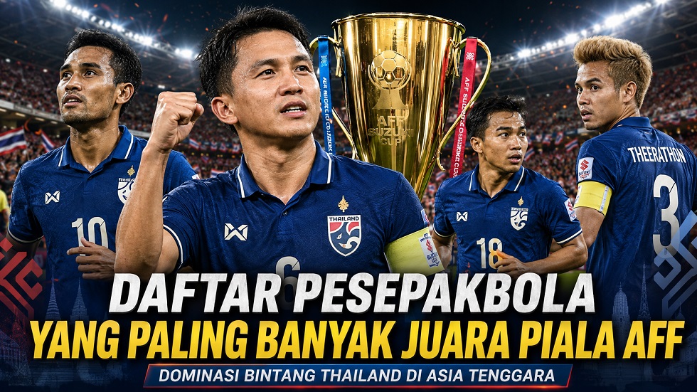 Daftar pemain juara Piala AFF terbanyak.