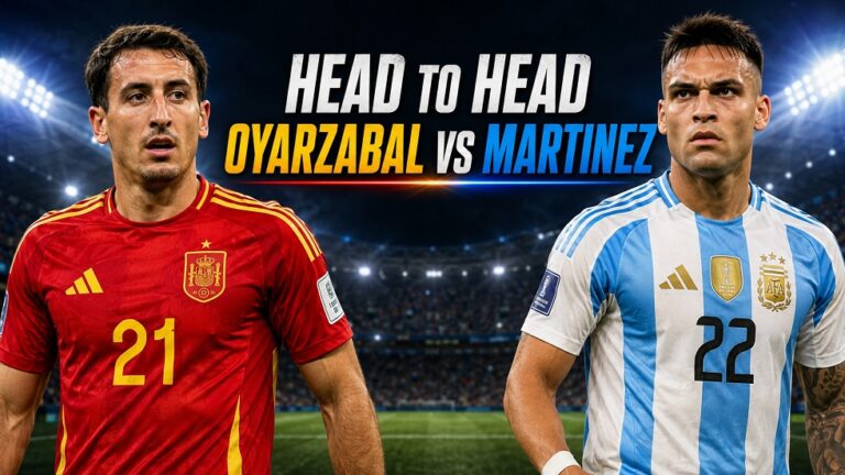 Siapa yang lebih hebat antara Oyarzabal atau Martinez di Final Piala Dunia 2026.