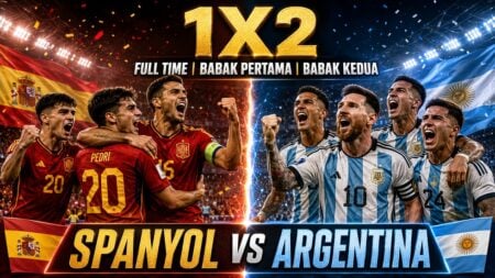 Spanyol vs Argentina: Analisis 1X2 Full Time, Babak Pertama dan Babak Kedua di Piala Dunia 2026