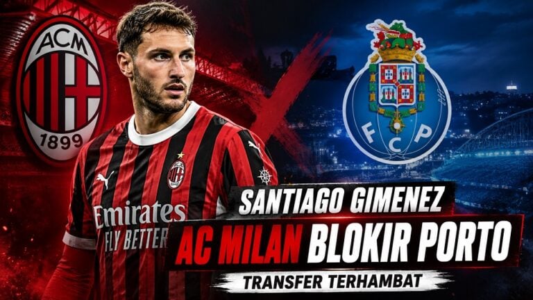 Santiago Gimenez Ditahan AC Milan dari Porto