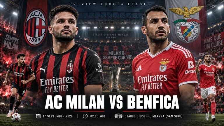 Preview AC Milan vs Benfica