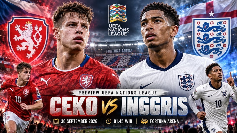 Ceko vs Inggris