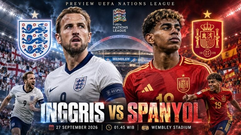 Inggris vs Spanyol