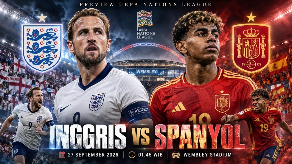 Inggris vs Spanyol
