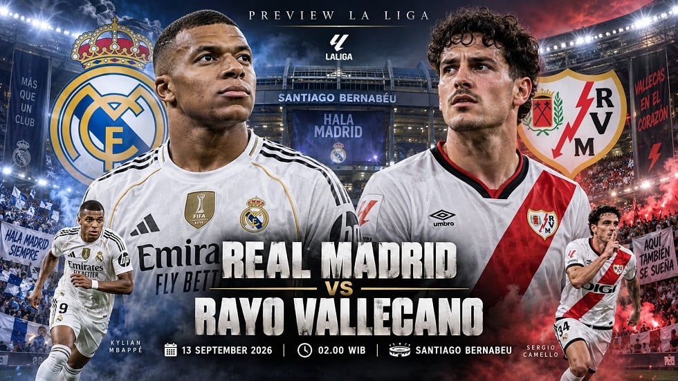 Preview Real Madrid vs Rayo Vallecano