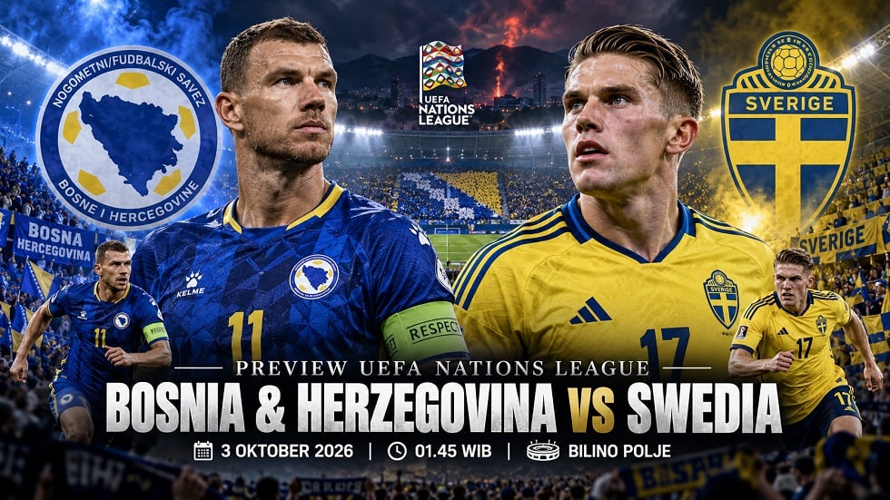 Bosnia & Herzegovina vs Swedia