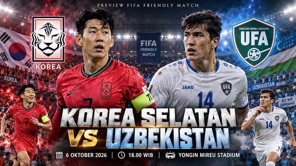 Korea Selatan vs Uzbekistan