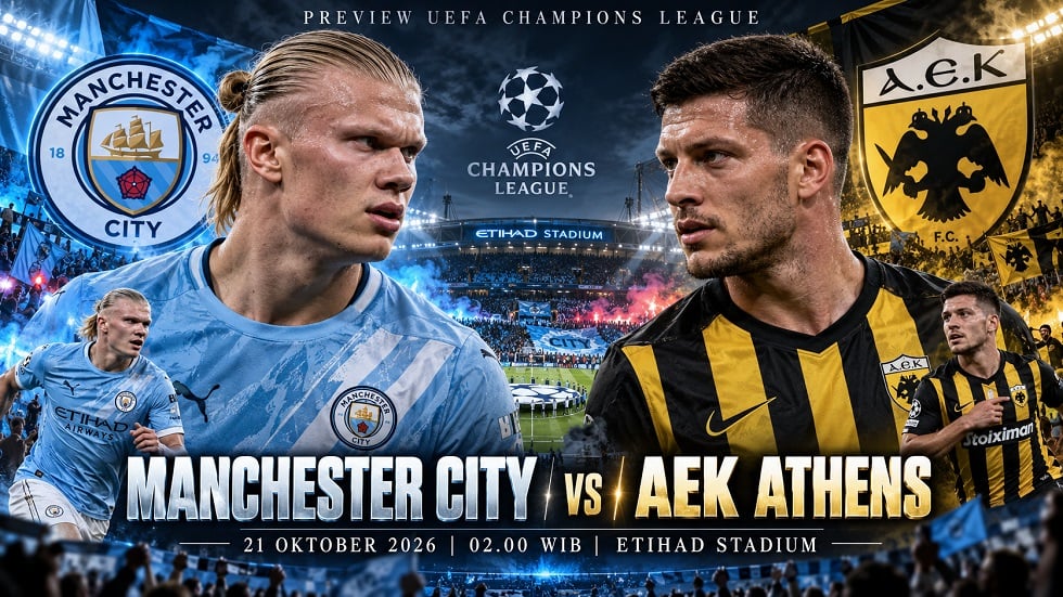 Manchester City vs AEK Athens