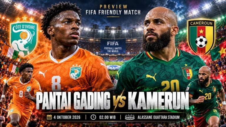 Pantai Gading vs Kamerun